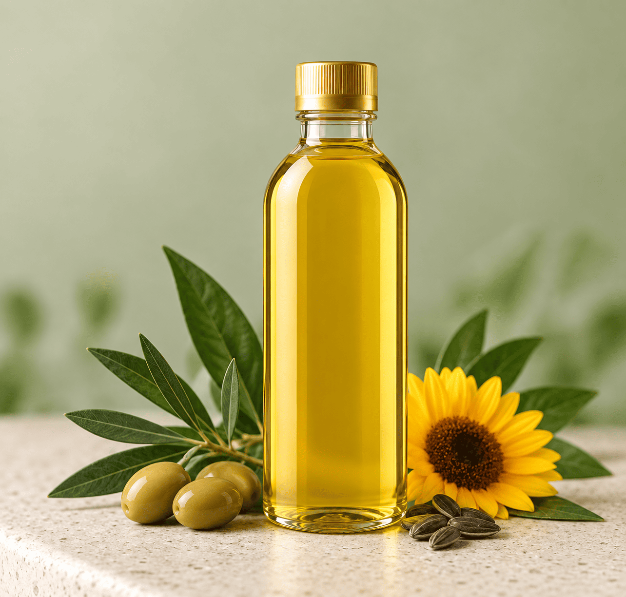 Edible oil filling and packing